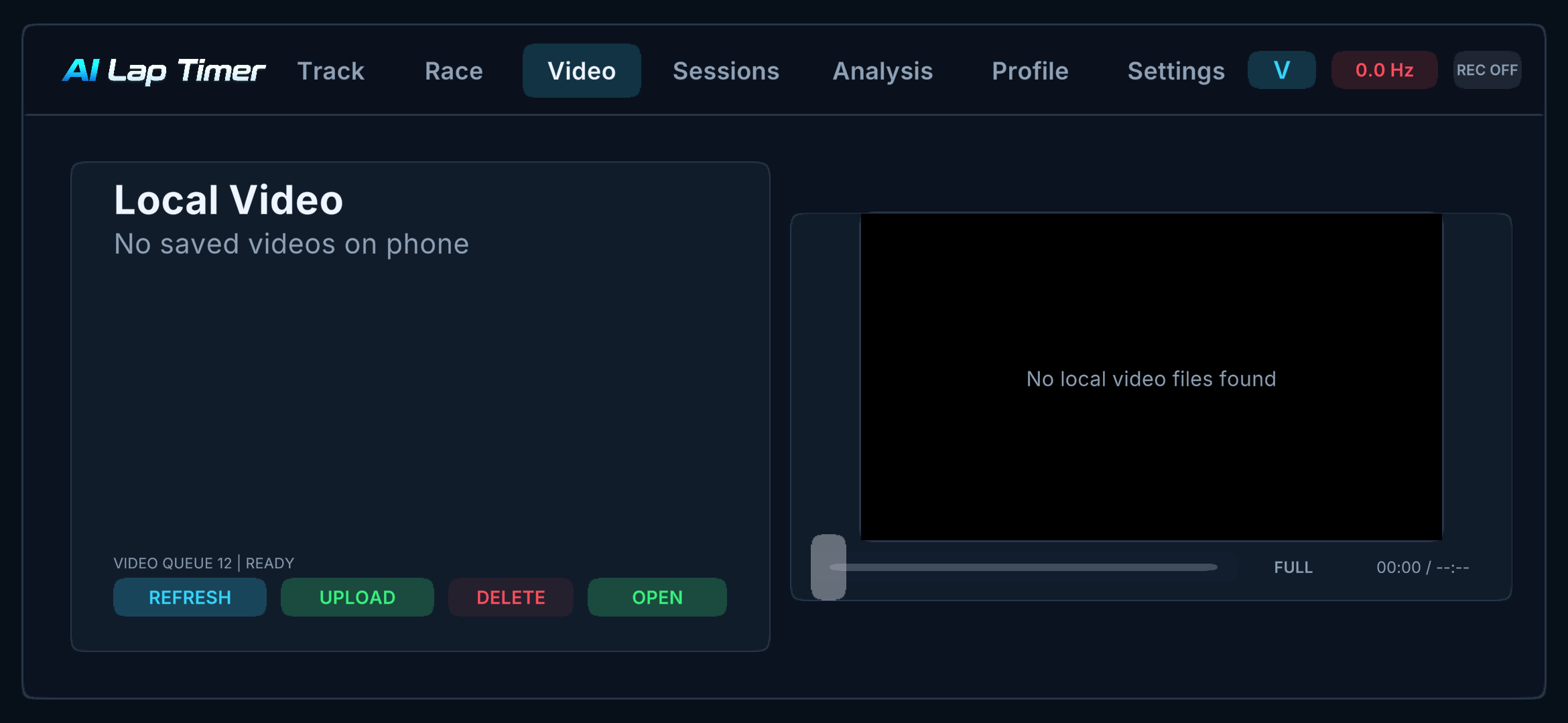 G-Box video screen